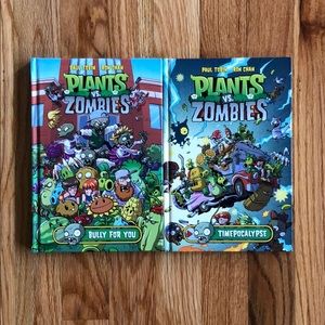 Schoolastic Plants vs. Zombies books.